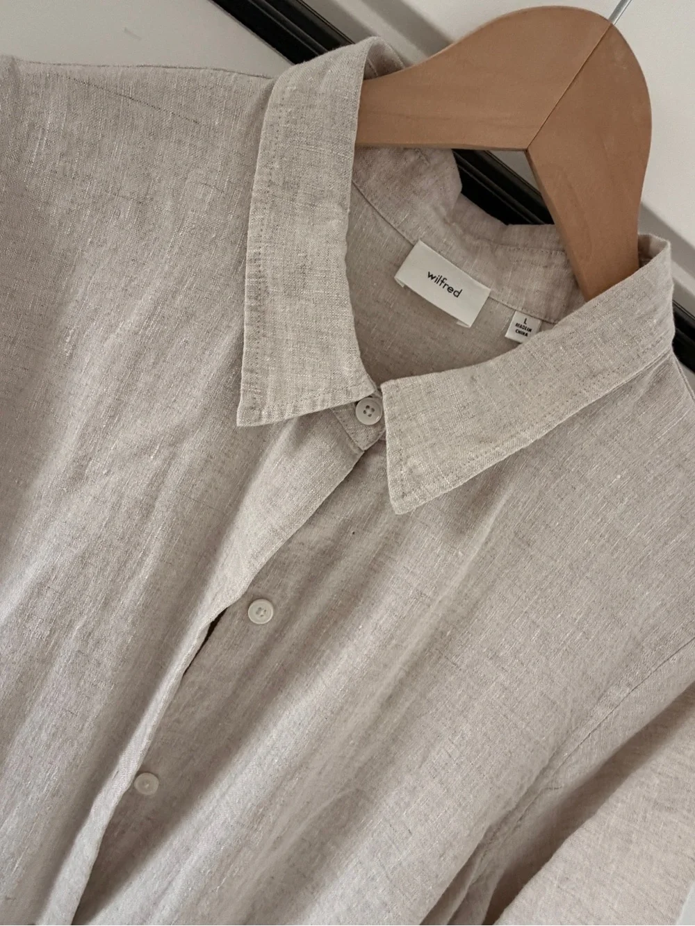 Aritzia Wilfred Eleta Linen Mini Dress - Picture 4 of 8